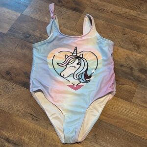 Unicorn Swimsuit with Pastel Colors